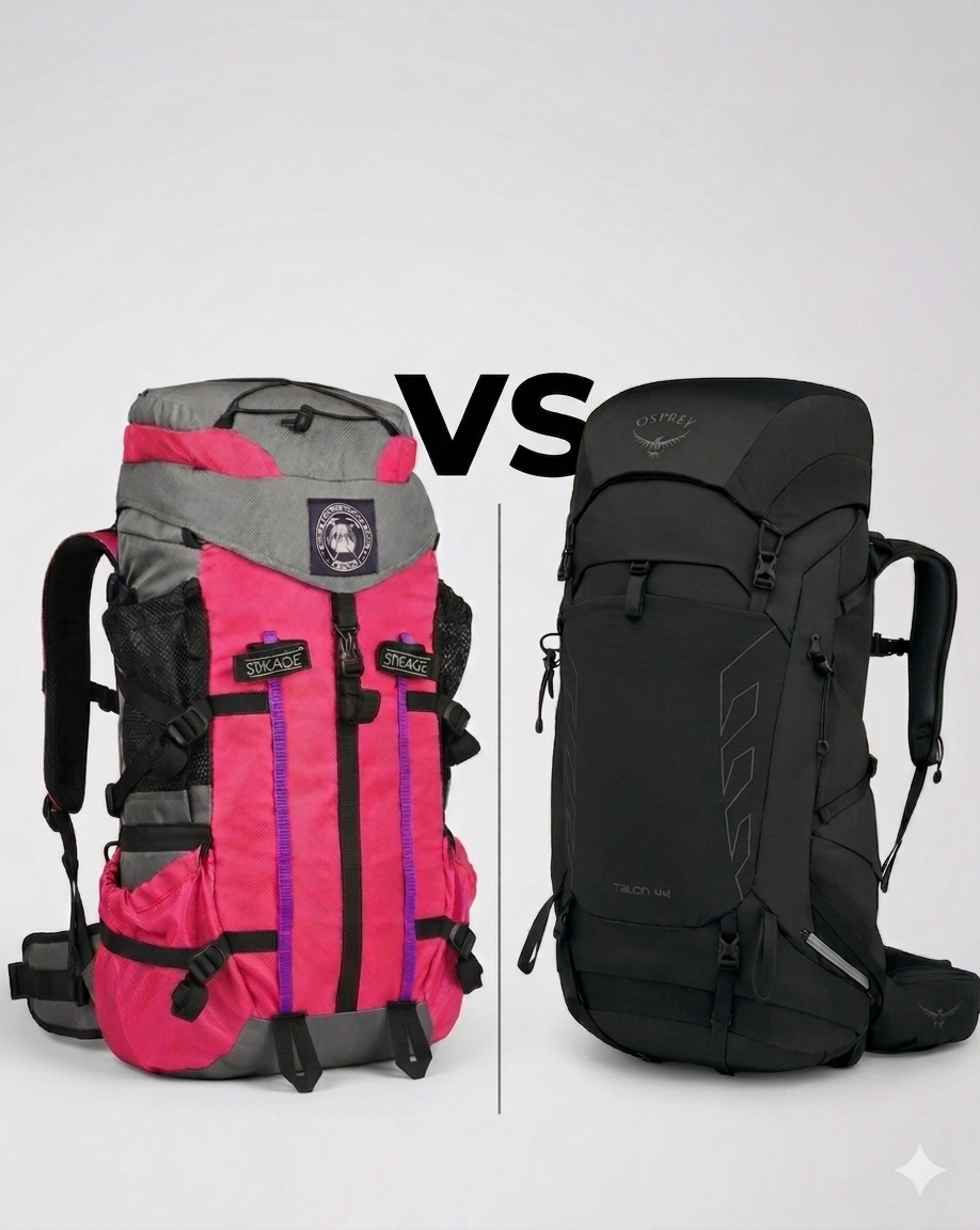 Stikage Vertical 40L vs Osprey Talon 44: The Best Multi-Sport Backpack for Weekend Adventures