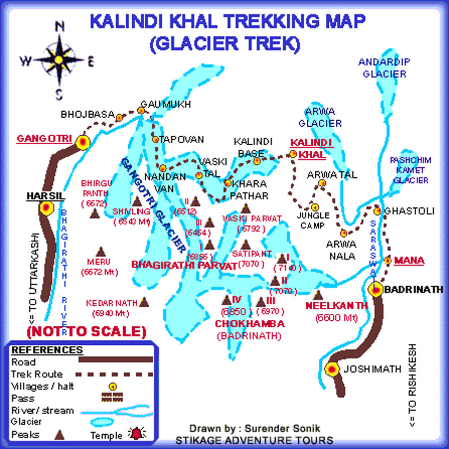 Map of KALINDI KHAL